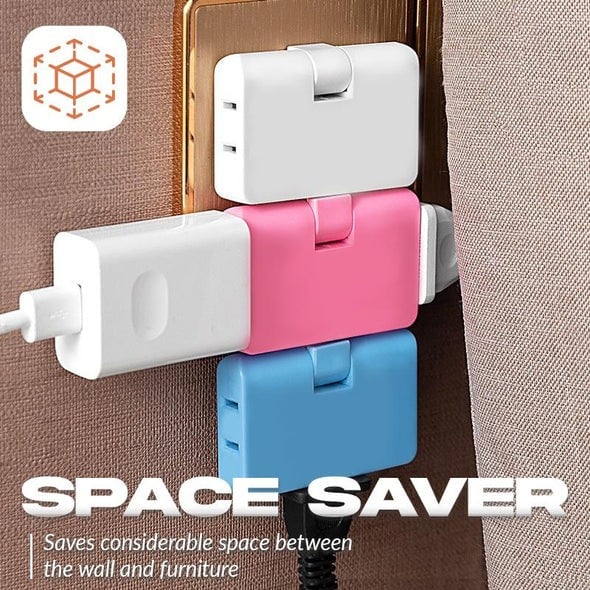 (🔥2024 Promotion - 49% off)2024-180 Degrees Rotatable Socket Converter