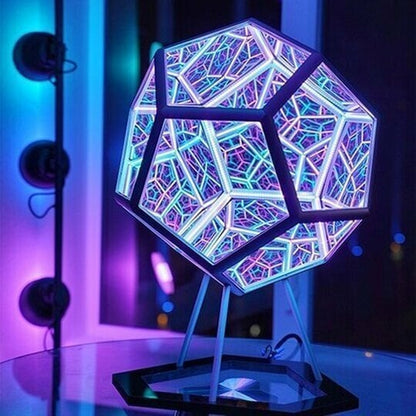 (🎁2024 Hot Sale🎁 49% Off🎁)Infinite Dodecahedron Color Art Light